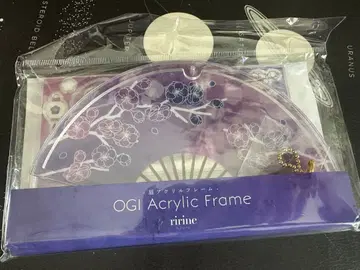 OGI 아크릴 프레임 벚꽃 꽃무늬 보라색