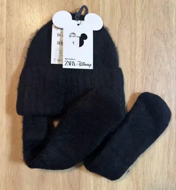 ZARA 디즈니 구피 귀 포함 니트 모자 HARRY LAMBERT