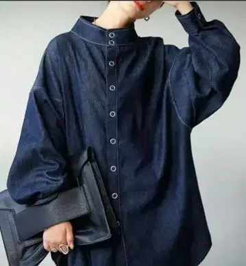 안티카 데님 셔츠