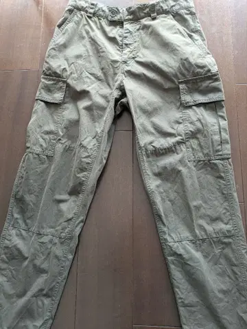 ASPESI 코튼 카고 팬츠 카키 46