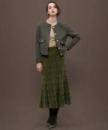 STRAWBERRY FIELDS 피치 트윌 자켓