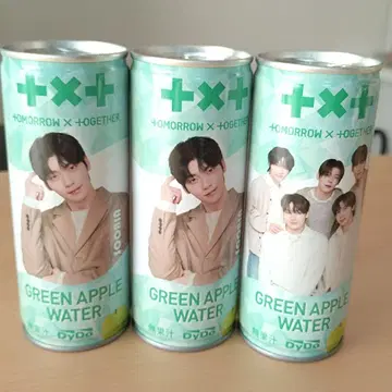 TXT 수빈&전원 그린애플워터 250ml 3개 세트