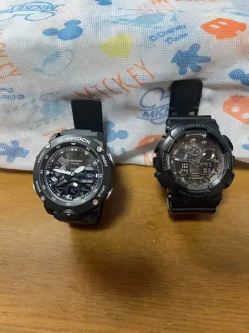 중고품 G-SHOCK 2개 GA-2000 GA-100CF