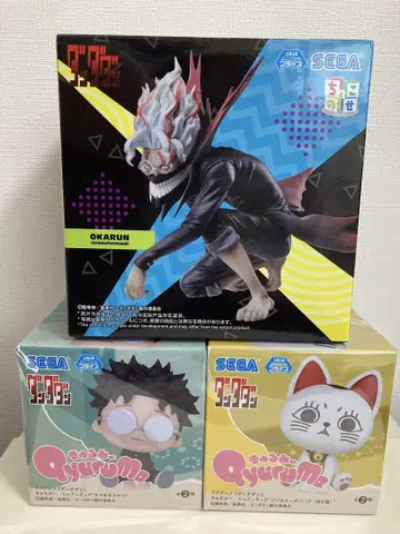 다다단 피규어 묶음 판매 오카룬 쪼꼬노세 큐룽하게 쳐다보는 포즈 2점