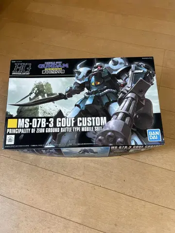 미사용 HG MS-07B-3 1/144 GOUF CUSTOM 구프 커스텀