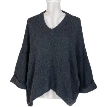 Aga 니트 V넥 스웨터 심플 야마다야 아가 스콧 클럽