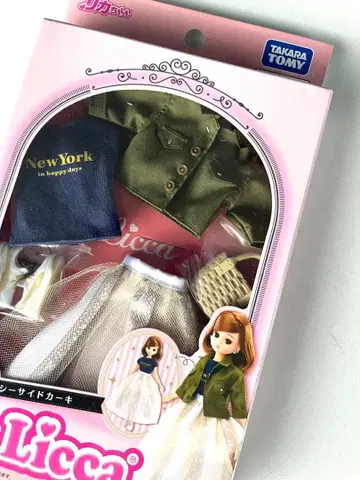 리카짱 의류 시사이드 카키 LW-19 타카라토미 Licca 새상품