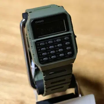 새상품 카시오 CASIO 계산기 손목시계 CA-53WF-3B