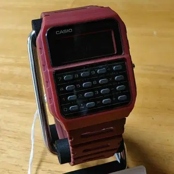새상품 카시오 CASIO 계산기 손목시계 CA-53WF-4B