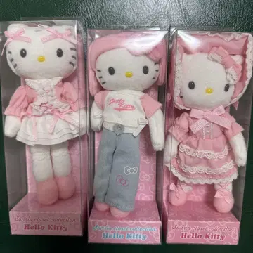 산리오 closet collection 키티 마스코트 홀더 발길이