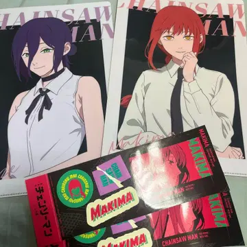 가격 인하 불가 로손 한정판 극장판 체인소 맨 레제 편 레제 클리어 파일