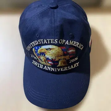 미국 250주년 기념 캡 네이비