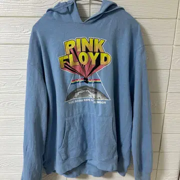 Pink Floyd 후드티 라이트 블루