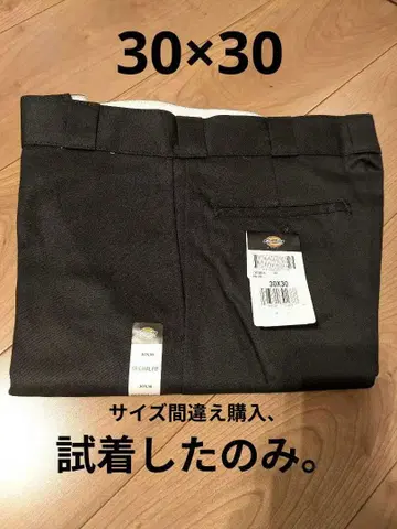 Dickies 874 워크 팬츠 블랙 30x30