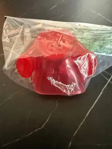 소프트 비닐 GhosTee 피규어 RED CLEAR