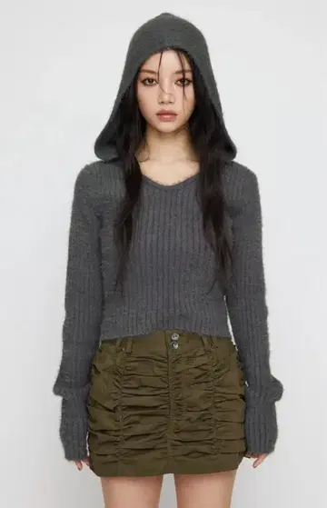 LAGUA GEM SHAGGY COMPACT 니트