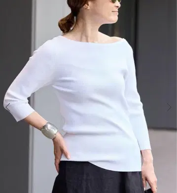 deuxieme classe 2.3만 현행 모델 Eloise 보트넥 니트