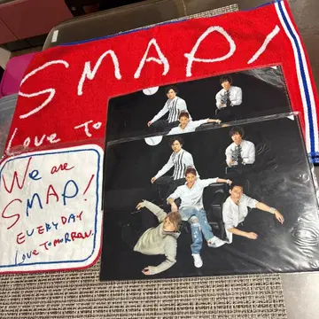 SMAP! 라이브 굿즈 스포츠 타월 외 묶음 판매