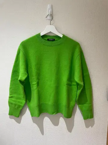 갤러리 바이 울 니트 그린 M 사이즈