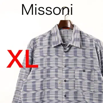 H3290 미쏘니 긴팔 스트라이프 패턴 셔츠