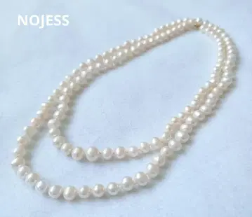 담수 진주 목걸이