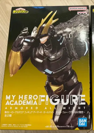 나의 히어로 아카데미아 피규어 아머드 올마이트 GIGO 한정판