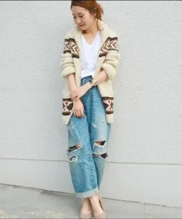 SHIPS Khaju 코위찬 니트 가디건