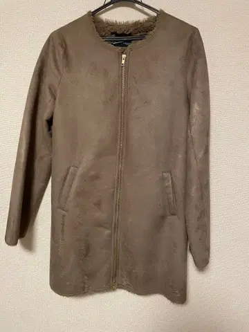 어반 리서치 무스탕 코트 하프 코트