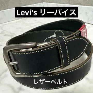 리바이스 남성용 가죽 벨트 [미사용 새상품] 블랙 계열