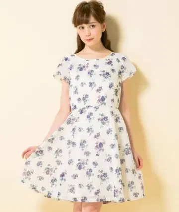 [택 포함 새상품] 플로럴 마르쉐 프린트 원피스/ANY SIS