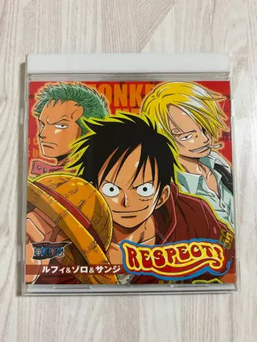 ONE PIECE 원피스 캐릭터 송 CD 루피 조로 상디
