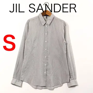 H3297 질 샌더 스트라이프 긴팔 셔츠