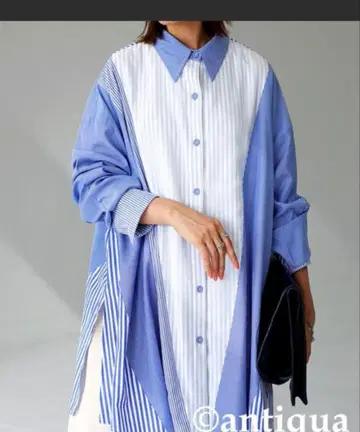 안티카 스트라이프 셔츠