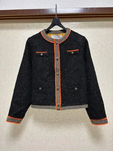 THOMAS MAGPIE 트위드 자켓