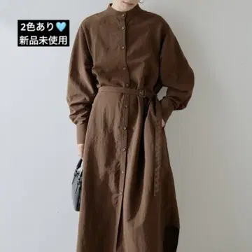 Whim Gazette 나일론 셔츠 드레스