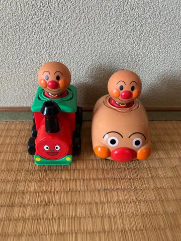 호빵맨 푸시 태엽 2개 세트