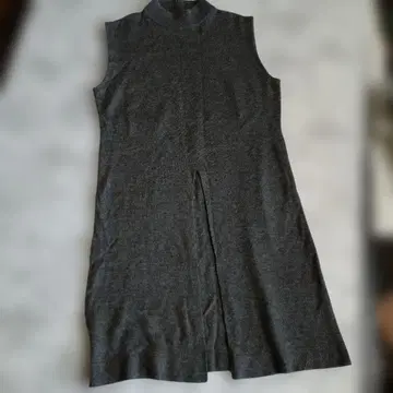 새상품급 클라네 울 롱 튜닉