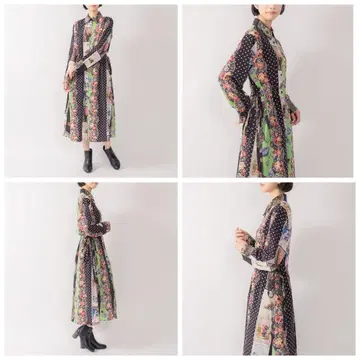 로이스크레용 셀렉트 스트라이프 원피스