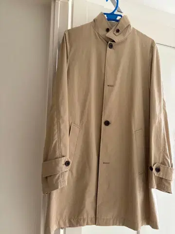 뉴요커 NEW YOKER 남성용 베이지 트렌치코트 48R