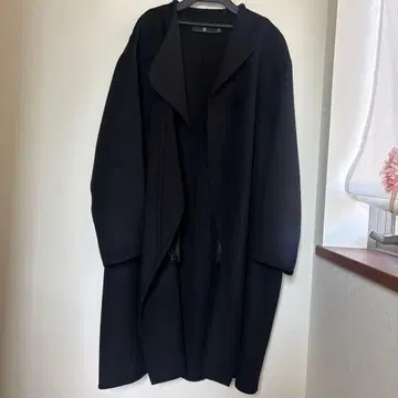 UNIQLO 질 샌더 캐시미어 노카라 코트 오버 사이즈