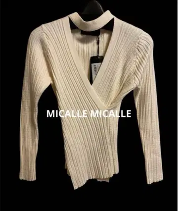 [ MICALLE MICALLE/미카레미카레 ] 디자인 니트