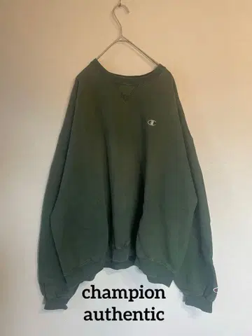 챔피온 오센틱 원포인트 로고 자수 V 가제트 속기모