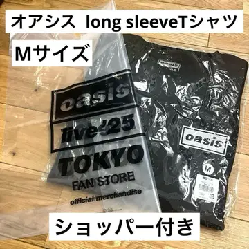 oasis 오아시스 [ M ] T셔츠 Long Sleeve 쇼핑백 포함