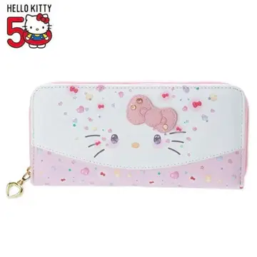 산리오 키티 50주년 기념샵 장지갑