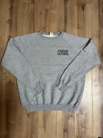 STANDARD CALIFORNIA 그레이 맨투맨 M