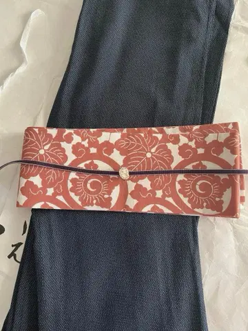 반폭 오비 오동나무 잎