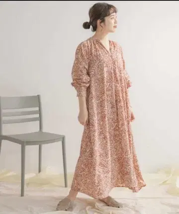 ITEMS URBANRESEARCH 페이즐리 래글런 원피스 6825m