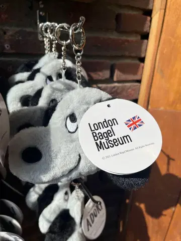 아드리 강아지 모양 봉제 인형 런던 베이글 뮤지엄 캐릭터 한국 한정판