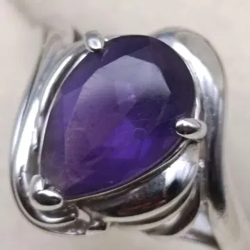 12호 자수정 반지 (SILVER 각인) 고요한 보라색이 깃든 품격