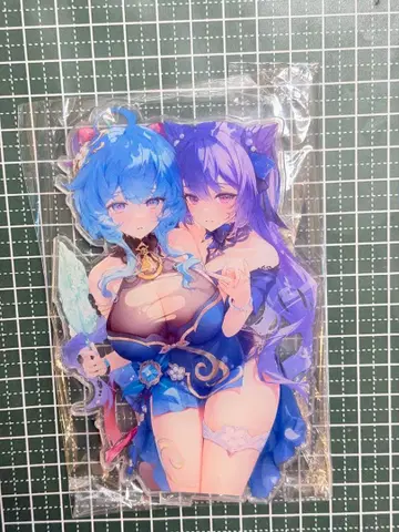 원신 감우 양면 아크릴 스탠드